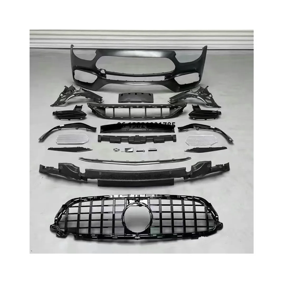 

Facelift Car Body Kit for E Class W213 2020-202 toFront Bumper with Grille ,rear Diffuser with Exhaust Pipe