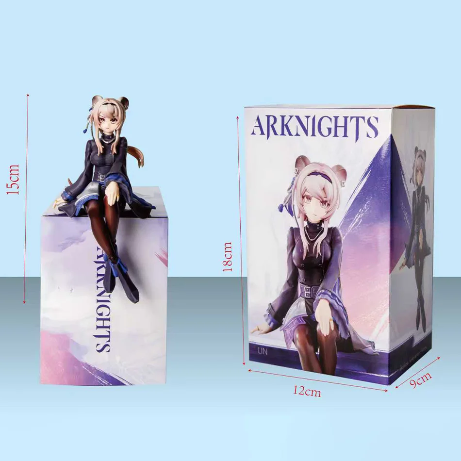 Heißer Nudel Stopper Figur Arknights Lin Anime Figur Action Figur Modell Sammlung Desktop schmuckstücke Weihnachten Geschenk