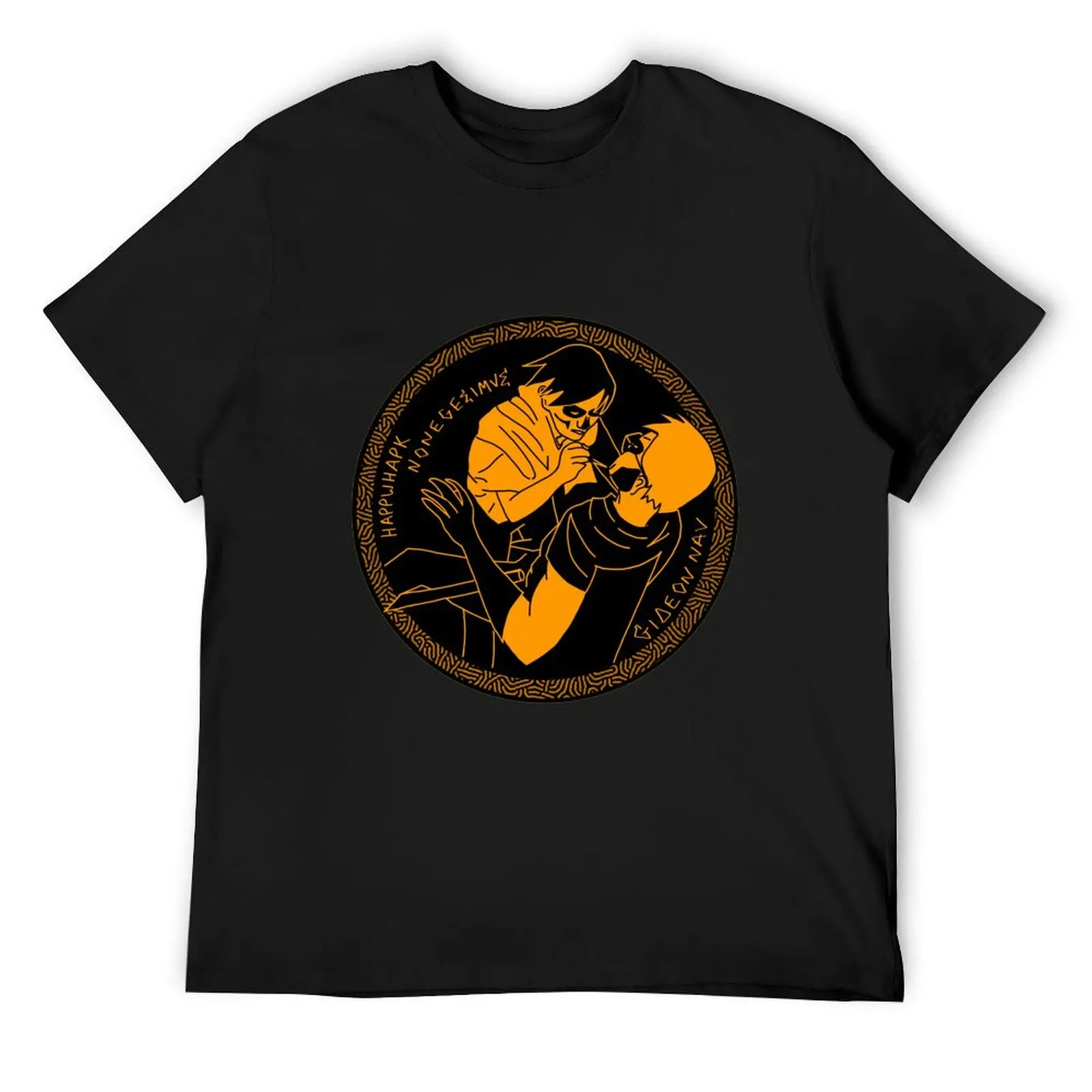 

Griddlehark Greek Vase T-Shirt vintage heavyweights summer tops plain clothing for men