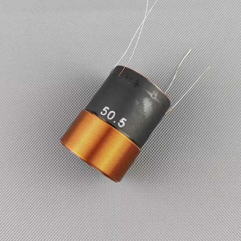 1piece GHXAMP 50.5mm Dual Voice Coil Subwoofer Voice Coil with Fiberglass Bobbin, 4-Layer Winding, and 4 Ohm Impedance