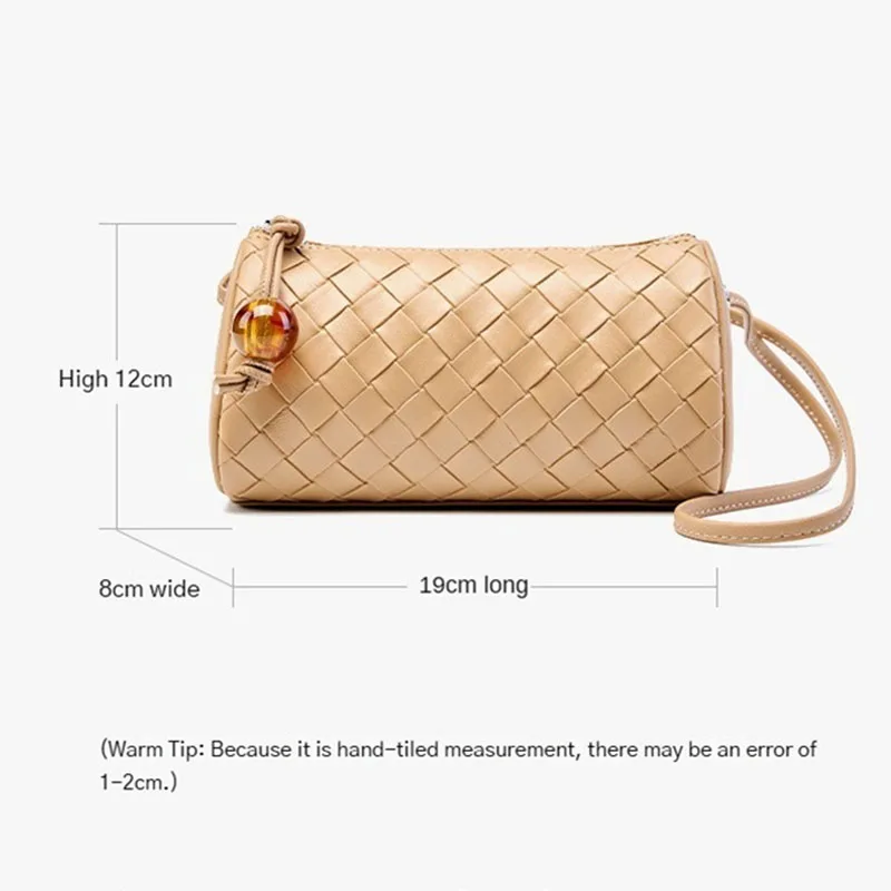 GIOIO Genuie leather Bag Handbag Soft Cowhdie Minimalism Women Baguette Elegant French Style Lady Fashion Tote Bag Luxury Bag 