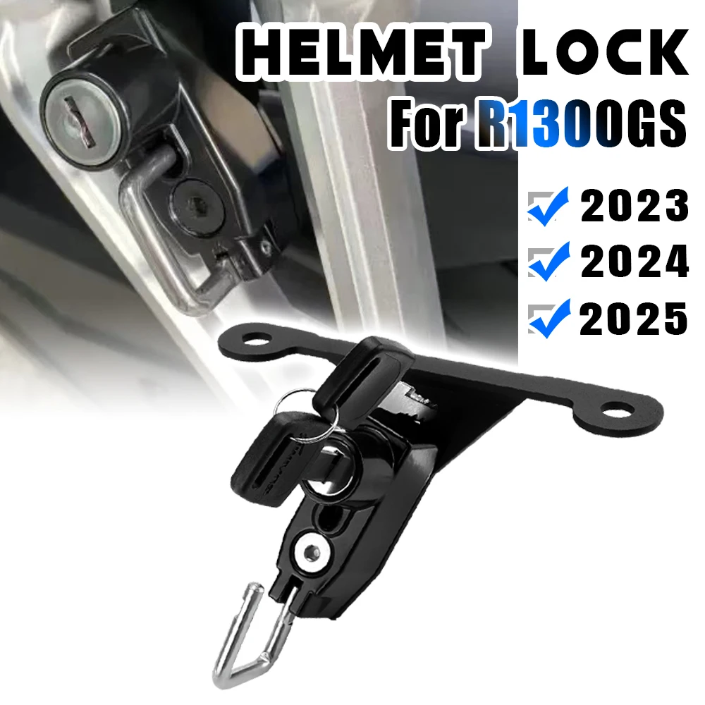 For R1300GS r1300gs  Helmet Lock Mount Hook 6 color Side Anti-theft Security For R1300 GS r1300 gs 2023 2024 2025 Accessories