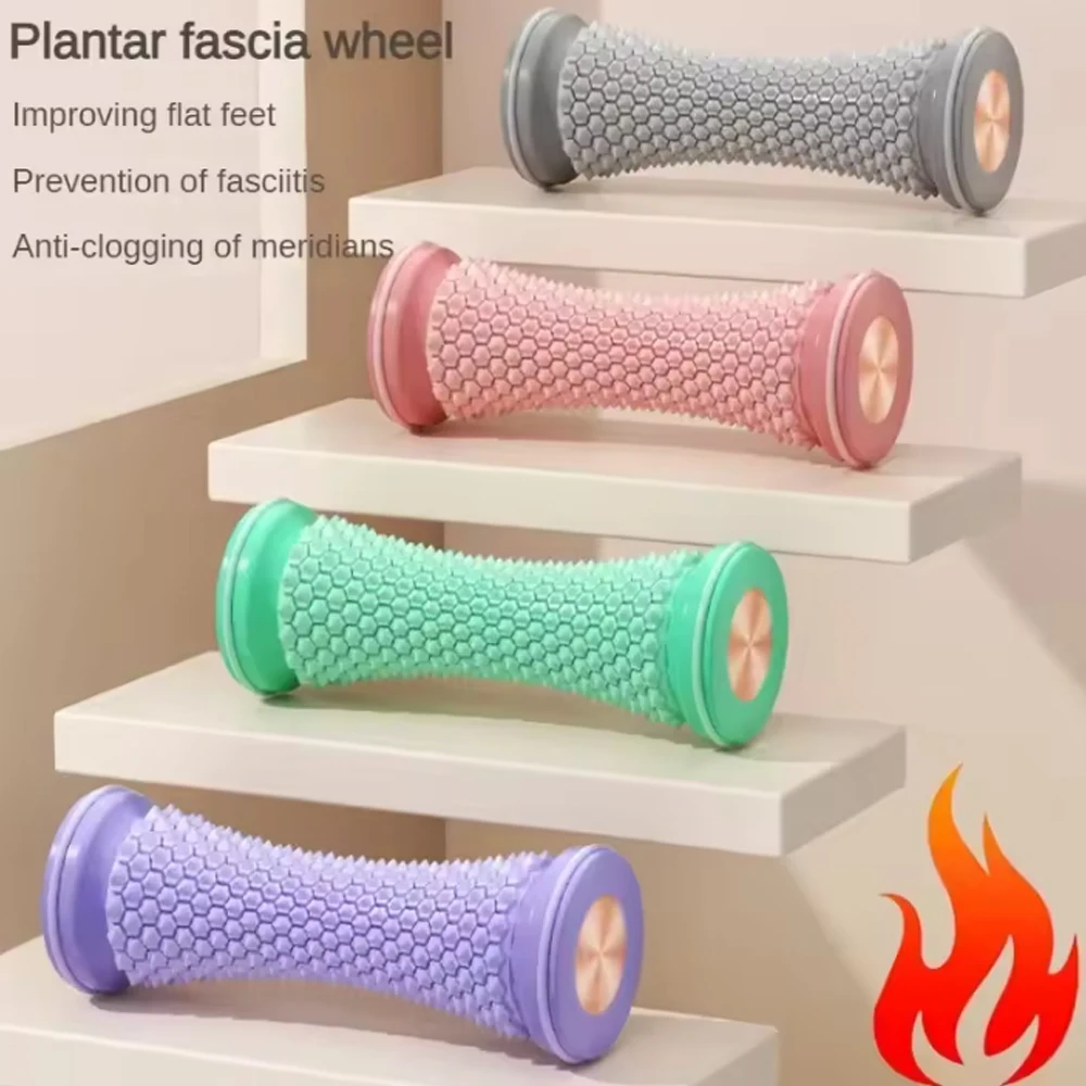 

1PCS Hot Sale Foot Massage Roller Portable Plastic Manual Foot Massager For Yoga Fitness Recovery Plantar Fascia Muscle Relief