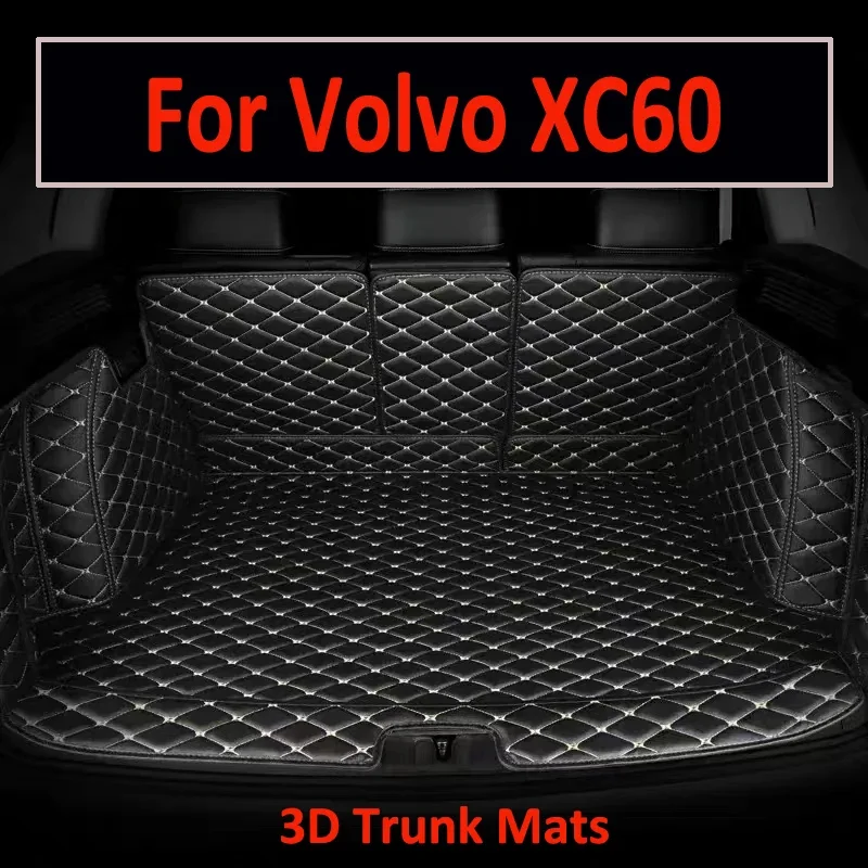 

Для Volvo XC60 2015 2014 2013 2012 2011 2010 2009 автомобильные коврики в багажник ковры грузовой багажник коврики крышка аксессуары для интерьера