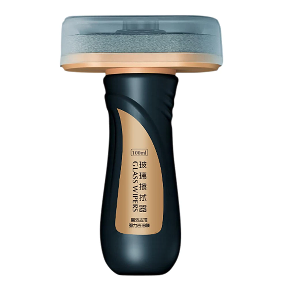 

100ml Glass Oil Film Cleaner Car Windshield Protective Film Formation Waterproof Effect Durable High Concentration Easy Storage