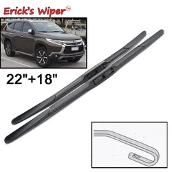 Erick's Wiper Front Wiper Blades For Mitsubishi Pajero Montero Shogun Sport 2015 - 2023 Windshield Windscreen Window 22