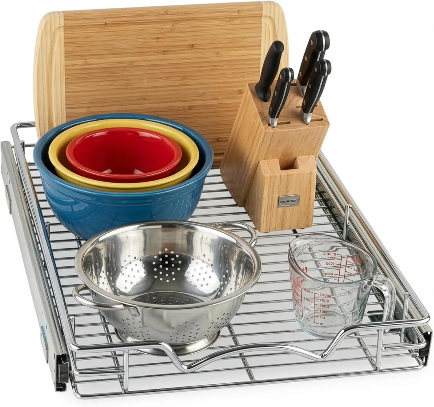 

HOLDN’ STORAGE Pull Out Cabinet Organizer, Heavy Duty Caddy w/Lifetime Limited Warranty -14”W x 21”D - Requires At Least 1