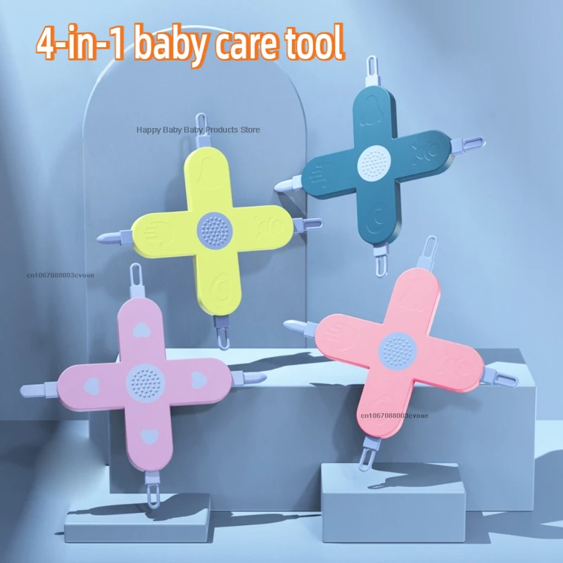 

4-in-1 Care Gadget Baby Dig Booger Clip Infants Ear Nose Navel Clean Tools Kids Tweezers Cleaning Toddler Nasal Care Supplies