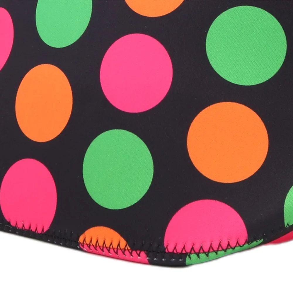 

Waterproof Insulated Lunch Bag Lightweight Large Capacity Thermal Lunch Bag Multicolor Circle Washable Lunch Box for Picnic