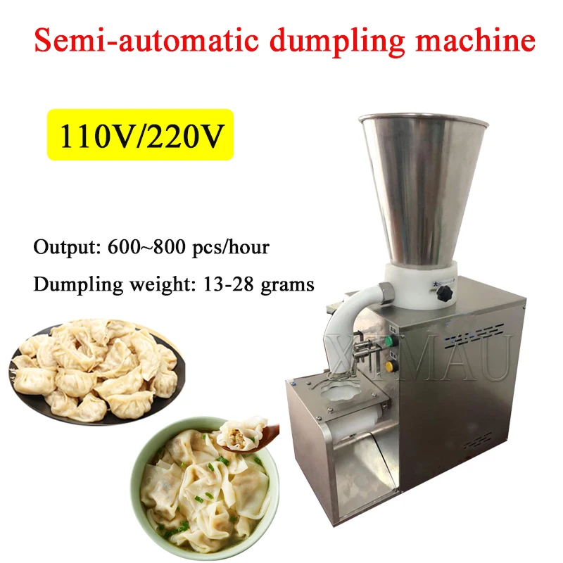 Automatic Gyoza Forming Machine Dumpling Machine Tabletop Semi Automatic Wonton Manufactures