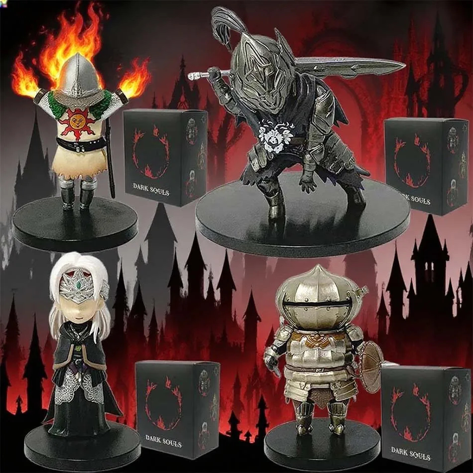 Dark Souls Action Figure Solaire Siegmeyer Oscar Ornstein Artorias Figure PVC Model Collection Toys Gifts