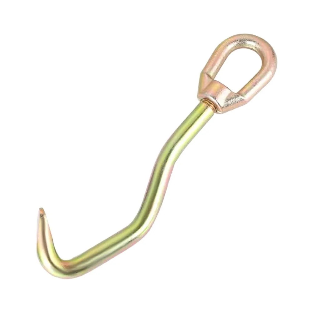 Car Body Repair Hook with Full Rotation Swivel Head Designed for Auto Frame Straightening and Panel Alignment Tasks