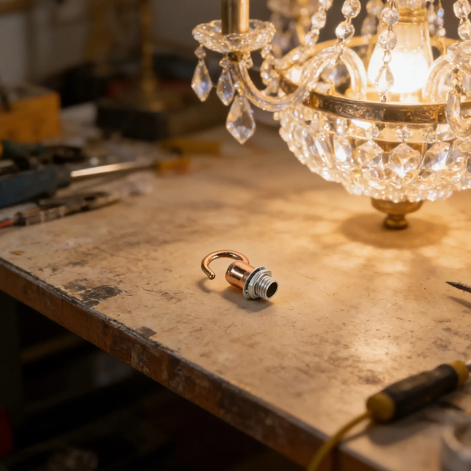 

Универсальный регулируемый крюк для потолочных светильников, металлический подвесной кронштейн для люстр, подвесных светильников и декоративного освещения