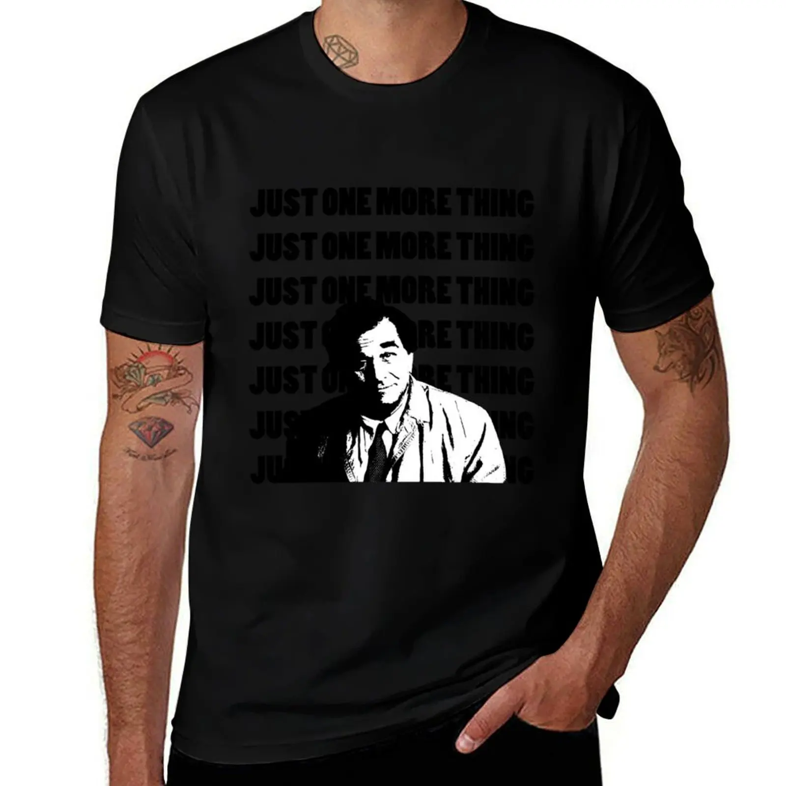 Columbo T-Shirt Casual Minimalist Short Sleeve Top T-Shirt