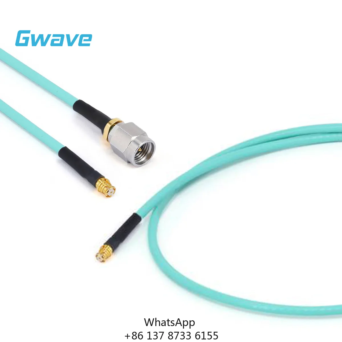 Gwave 2.92mm Male GPO (SMP) Female RG-405SS Flexible Coax Cable 50 Ohm DC-40GHz RoHS Compliant Labs Test Measurement -40 Solid