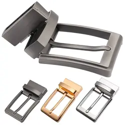 Classic 35mm Metal Reversible Replacement Belt Single Prong Pin Buckle