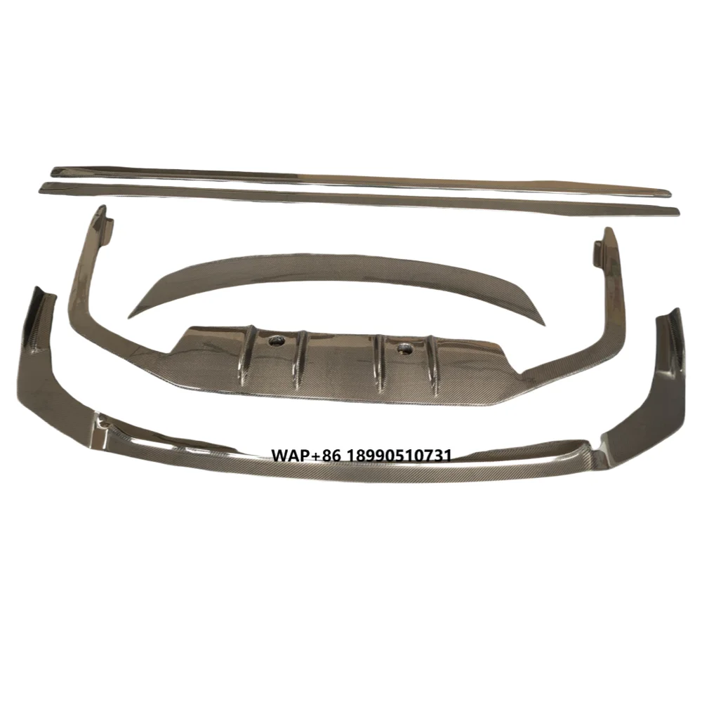 

For Lexus LS 350 500H Carbon Fiber Type a Car Front Lip Side Skirts Rear Spoiler Body Kit