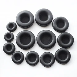 Almohadillas para auriculares, fundas de esponja, cojín de espuma de cuero, 40mm, 50mm, 55mm, 60mm, 65mm, 70mm, 75mm, 80mm, 85mm, 90, 95, 100, 105mm, 110mm