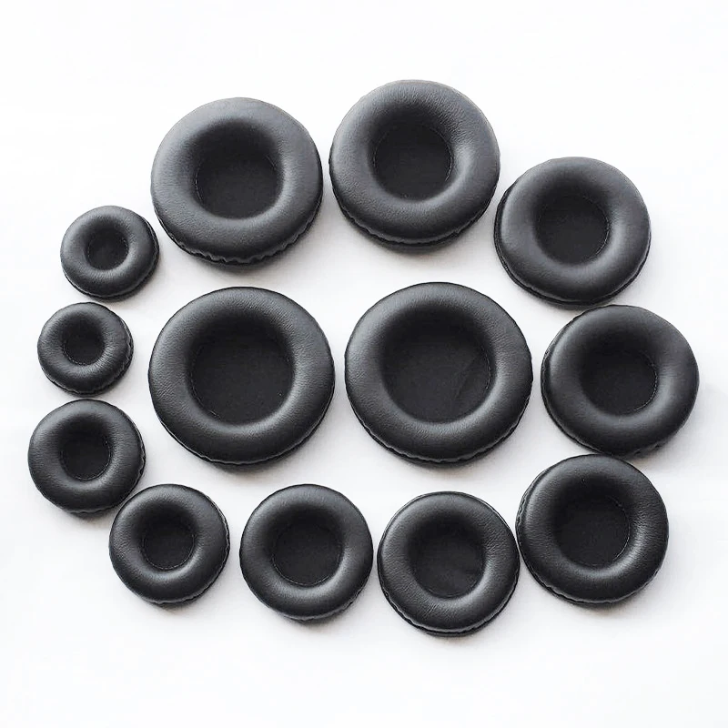 Nauszniki do słuchawek Pokrowce na słuchawki Gąbka Skóra Poduszka piankowa 40mm 50mm 55mm 60mm 65mm 70mm 75mm 80mm 85mm 90 95 100 105mm 110mm