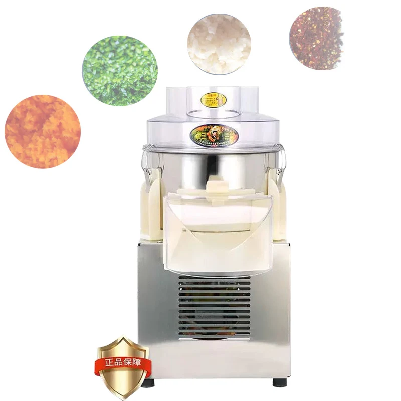 Grain Ginger Making Vegetable Cutting Machine Small Electric Minced Veg Cutter For Chili Onion Cabbage Leek Vegetable Pellet Mac