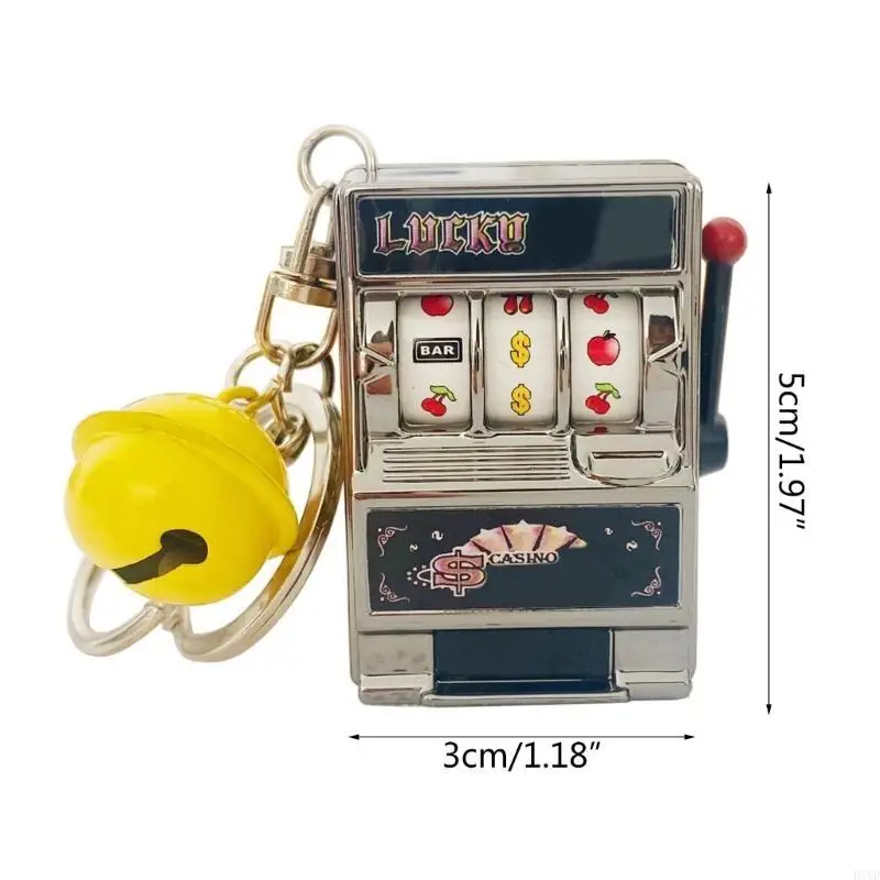 D7YD – Mini porte-clés en forme Machine à sous fruits, jouet pour enfant, à pour enfants
