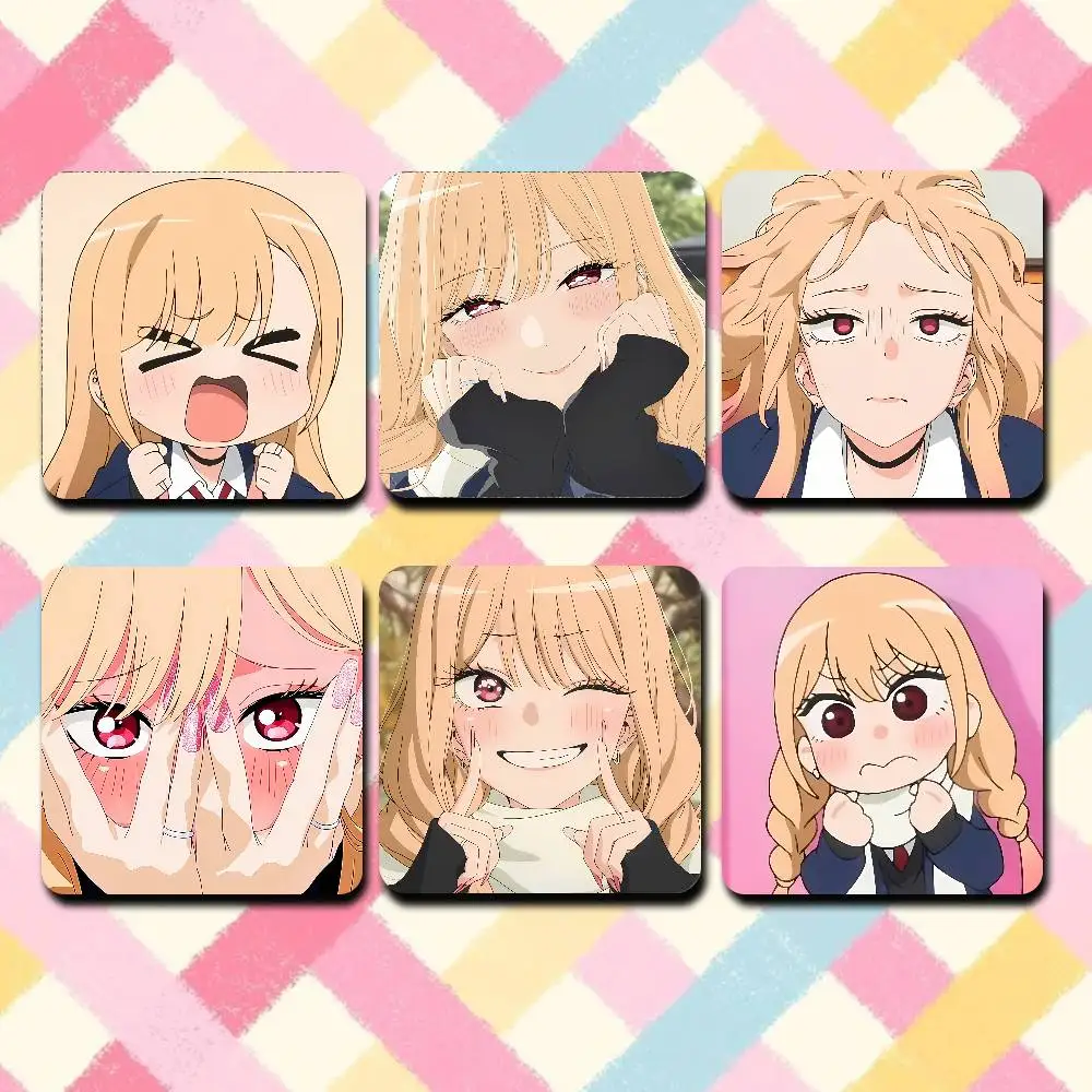 

K-Kitagawa Marin Insignia Magnetic Refrigerator Magnets Cute and Creative Refrigerator Magnets Souvenirs and Gifts