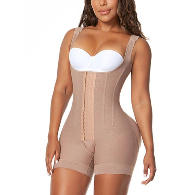 

Fajas Extra Body Control/Molding - Bootylifting Shapewear Abdomen Control Double Bodysuit Waist Trainer Post Liposuccion