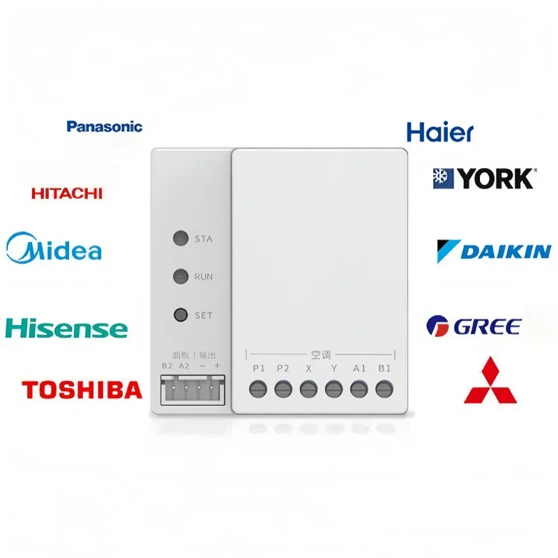 Tuya Smart Home Zigbee Fluoride Machine VRF Central Air Conditioning Gateway Air Conditioner Control Panel