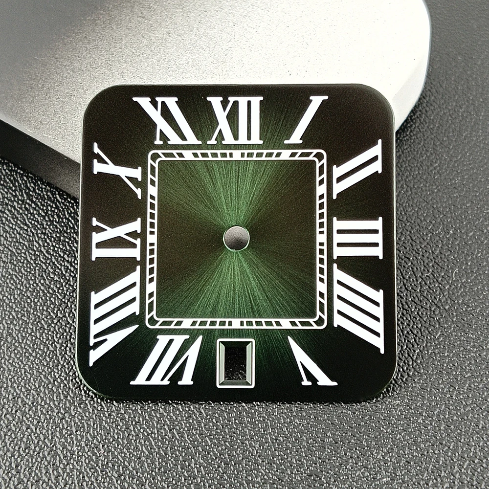 NH35 ダイヤルスクエアダイヤルローマンダイヤル時計ダイヤルメンズ腕時計 NH35 ムーブメント時計アクセサリーに適しています