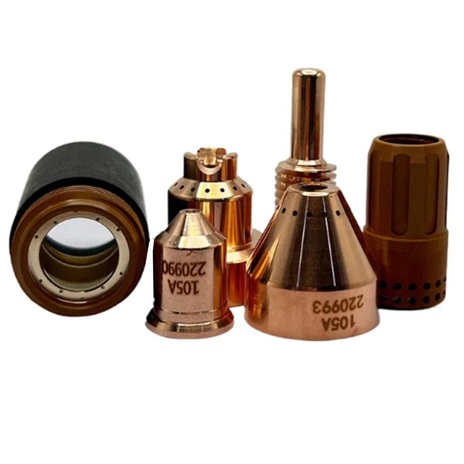 High quality 105A electrode 220842 nozzle 220990 protective cap 220993 plasma cutting machine accessories, etc