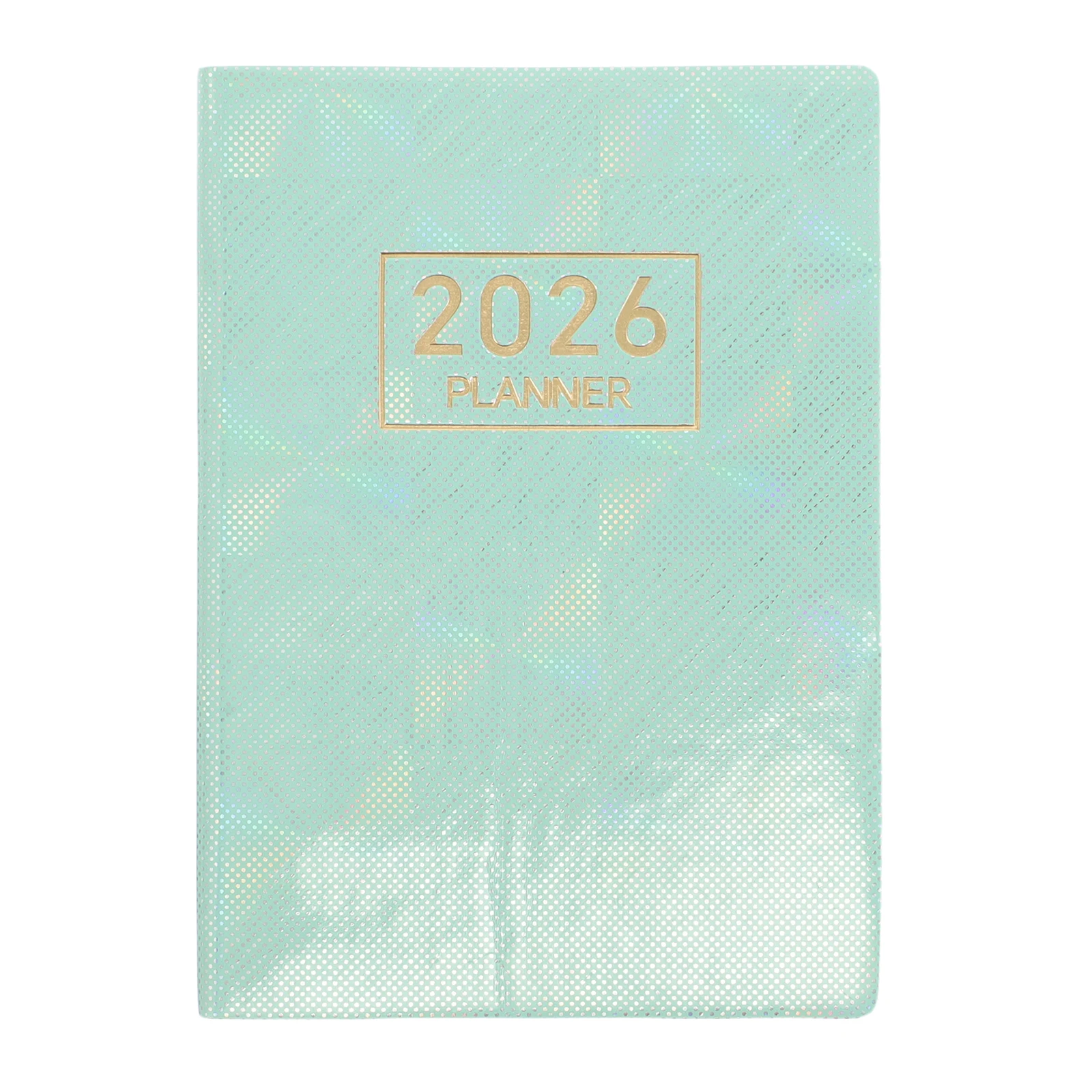 2026 English Planner Notebook Mini Compact Calendar Purse Light Monthly Scheduling Travel Size Small Wallet