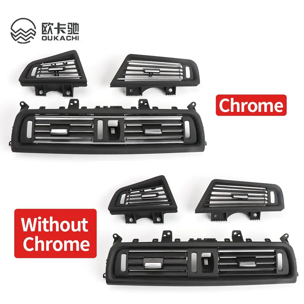 Rear/Left/Right/Central Air Conditioning Grille AC Vent Outlet Panel For BMW 5 Series F10 F11 2010-2017