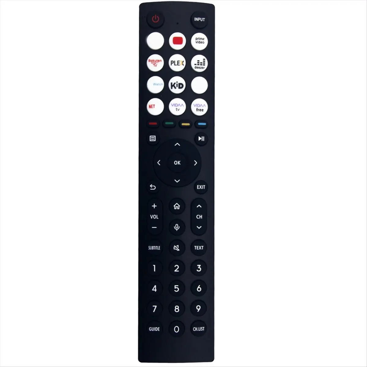 Control Remoto de Repuesto AB25 ERF3A86 para Televisor Hisense Smart LED LCD, Sin Función de Voz