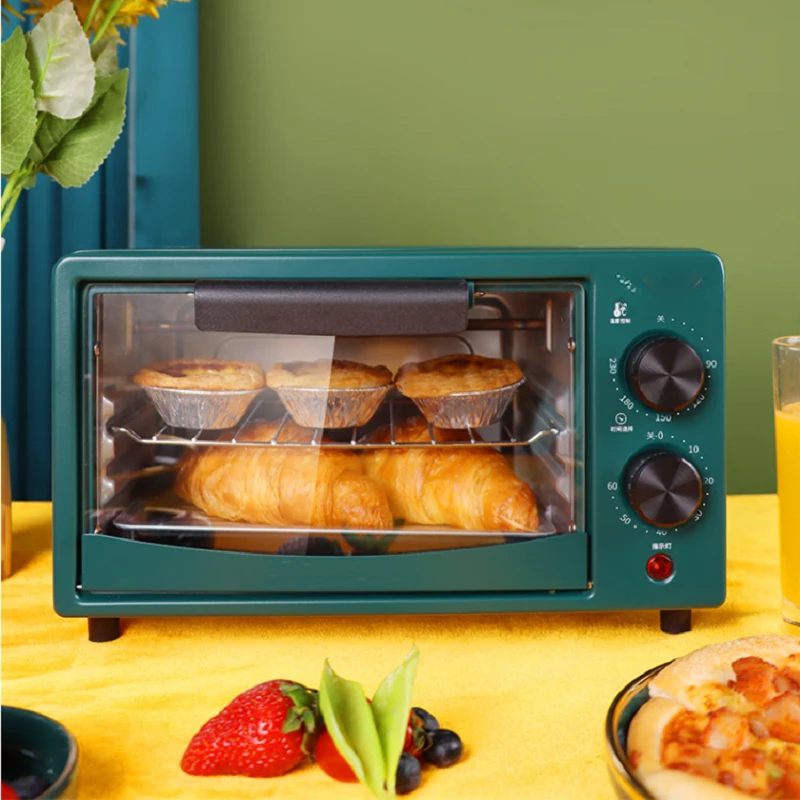 Electric Oven Household Baking Small Oven Multifunctional Fully Automatic Cake Mini 11L Dried Fruit Machine Pizza Oven