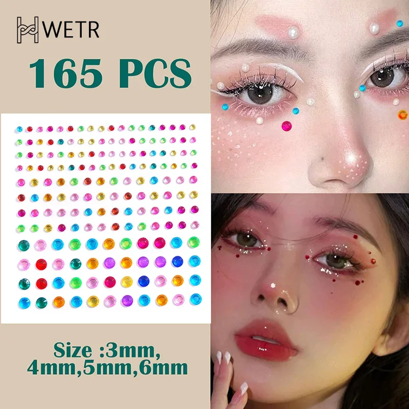 165Pcs/Sheet Face J…