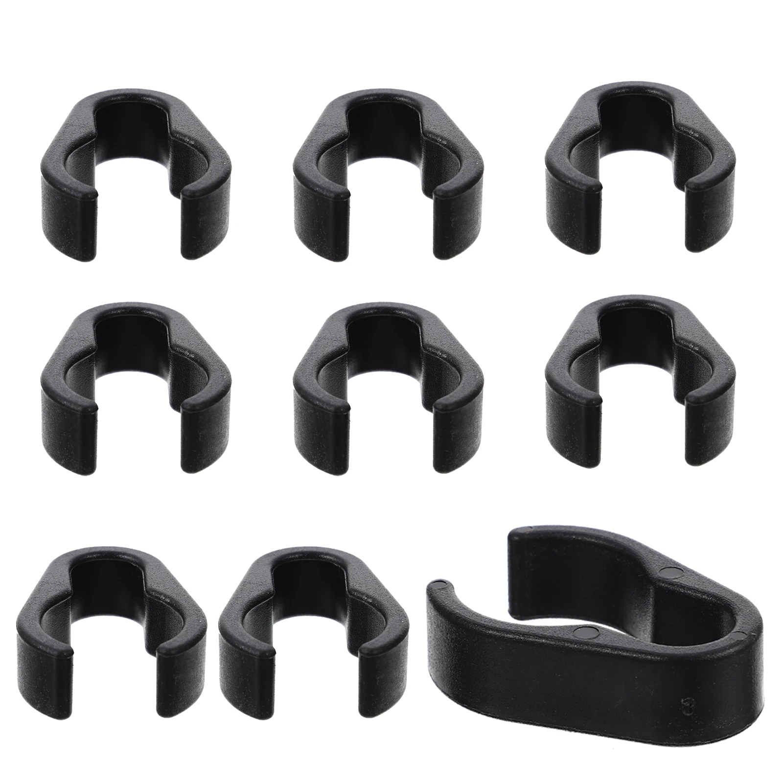 

10 Pcs Microphone Bracket Accessories Cable Clamp Clip for Stand Clips Stands Expansion Clamps Wire Cables