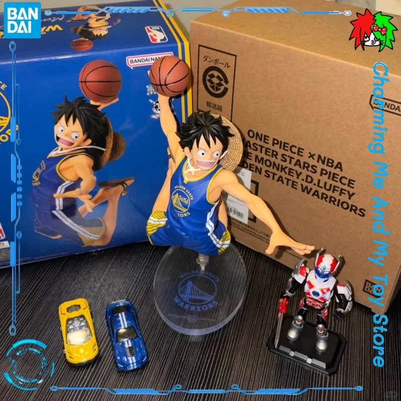 Bandai Banpresto One Piece × Nba Msp Monkey D. Luffy Co-Branded Authentic Figure Desktop Ornament Gift Collection Model Genuine - view 2