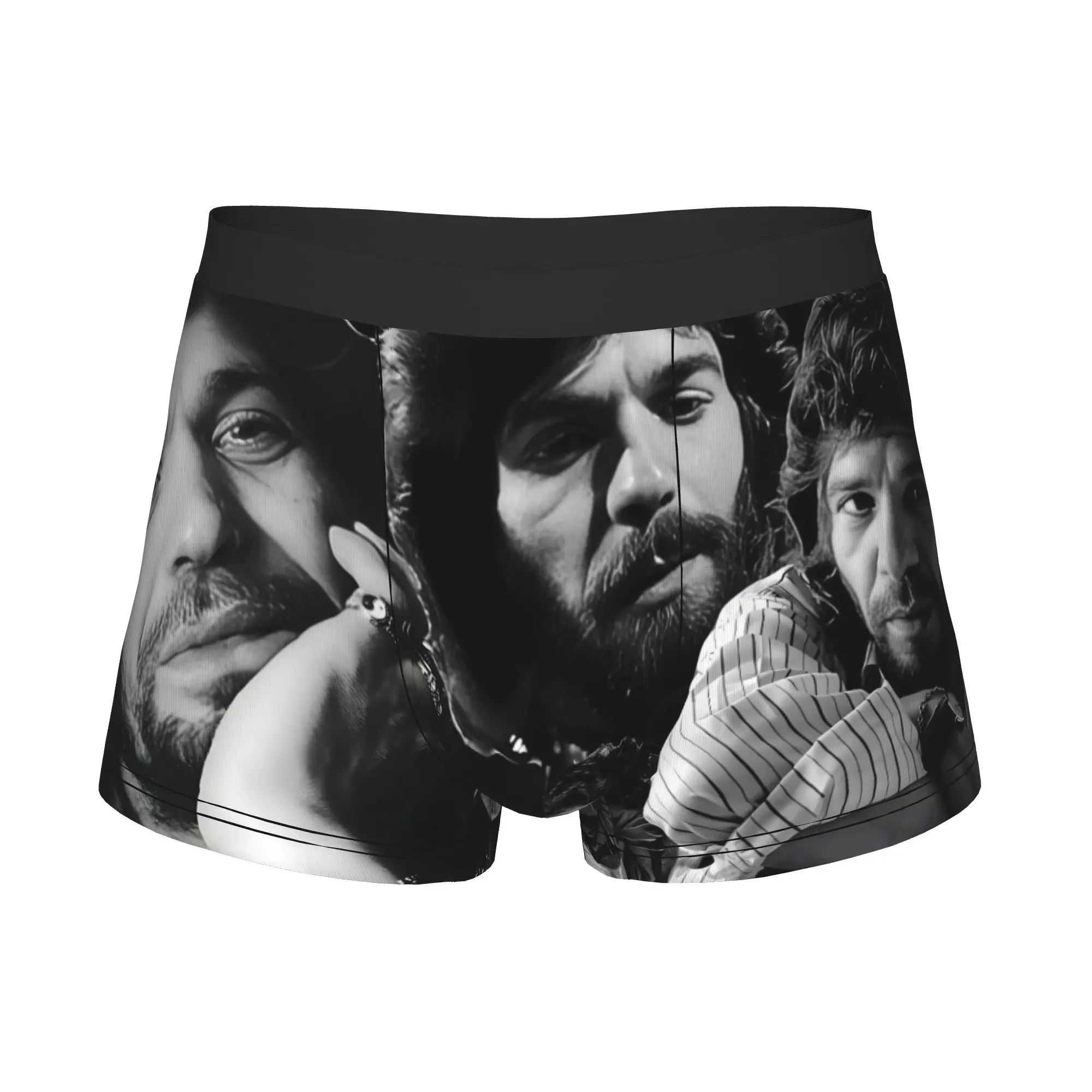 Vintage De La Isla Boxers Shorts Mens Camaron Singer  Briefs Underwear Fashion Underpants