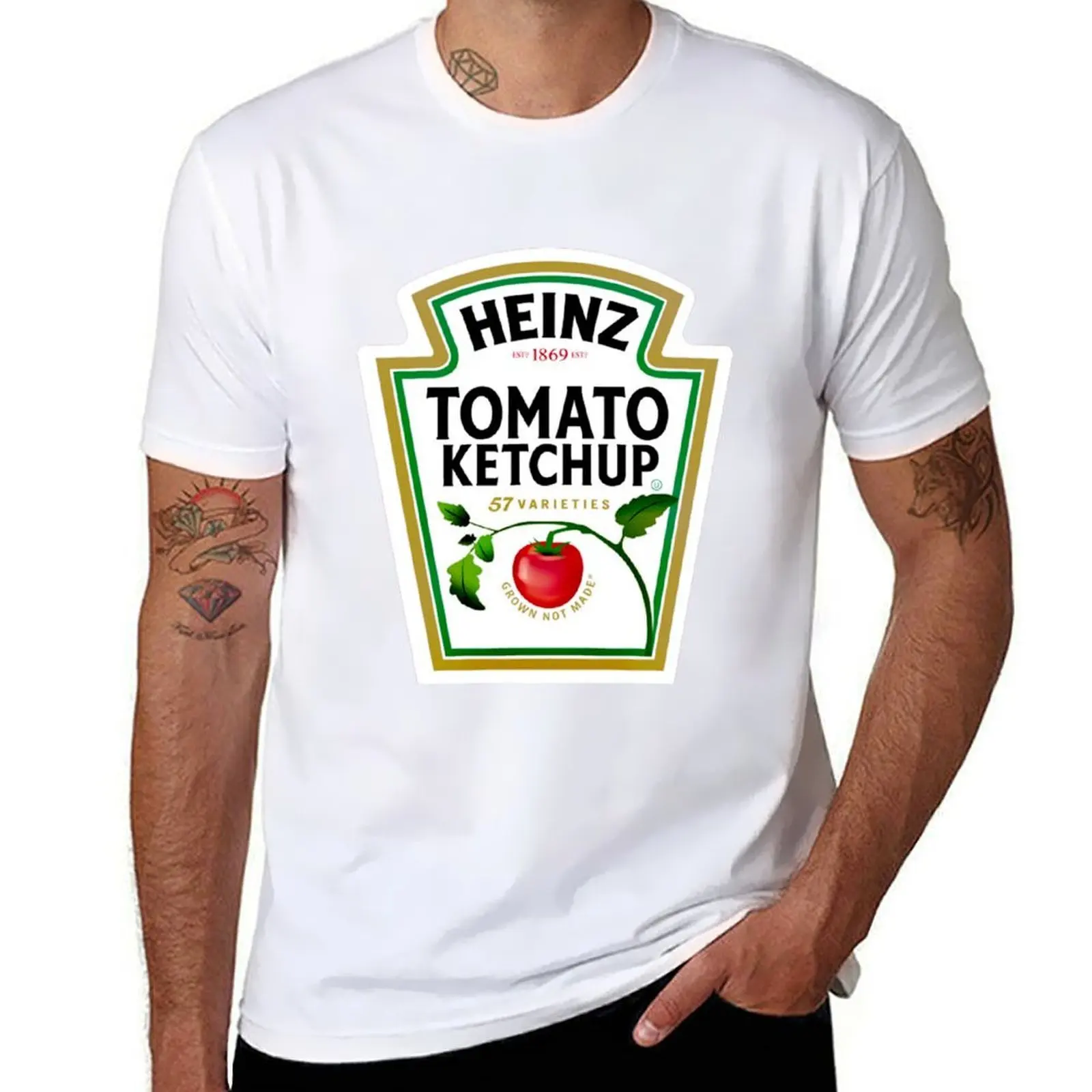 

Baby Ketchup T-Shirt man t shirts for men casual t shirt man cotton T-Shirt