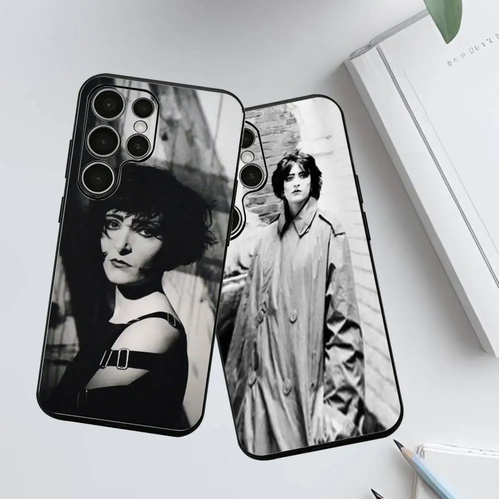 

S-Siouxsie Phone Case For Samsung Galaxy S 24,25,23,22,21,20 Plus Ultra 5G Lite Shockproof Cover