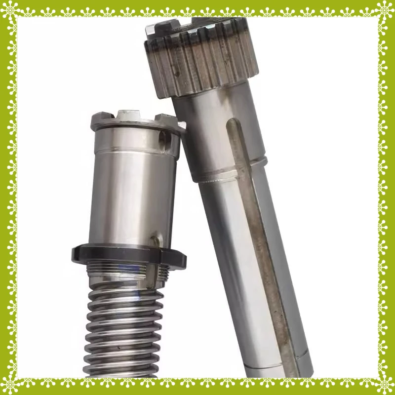 R8 NT30 NT40 Segmentless Mill Head Combined Teeth Spline Bushing Pulley Shaft