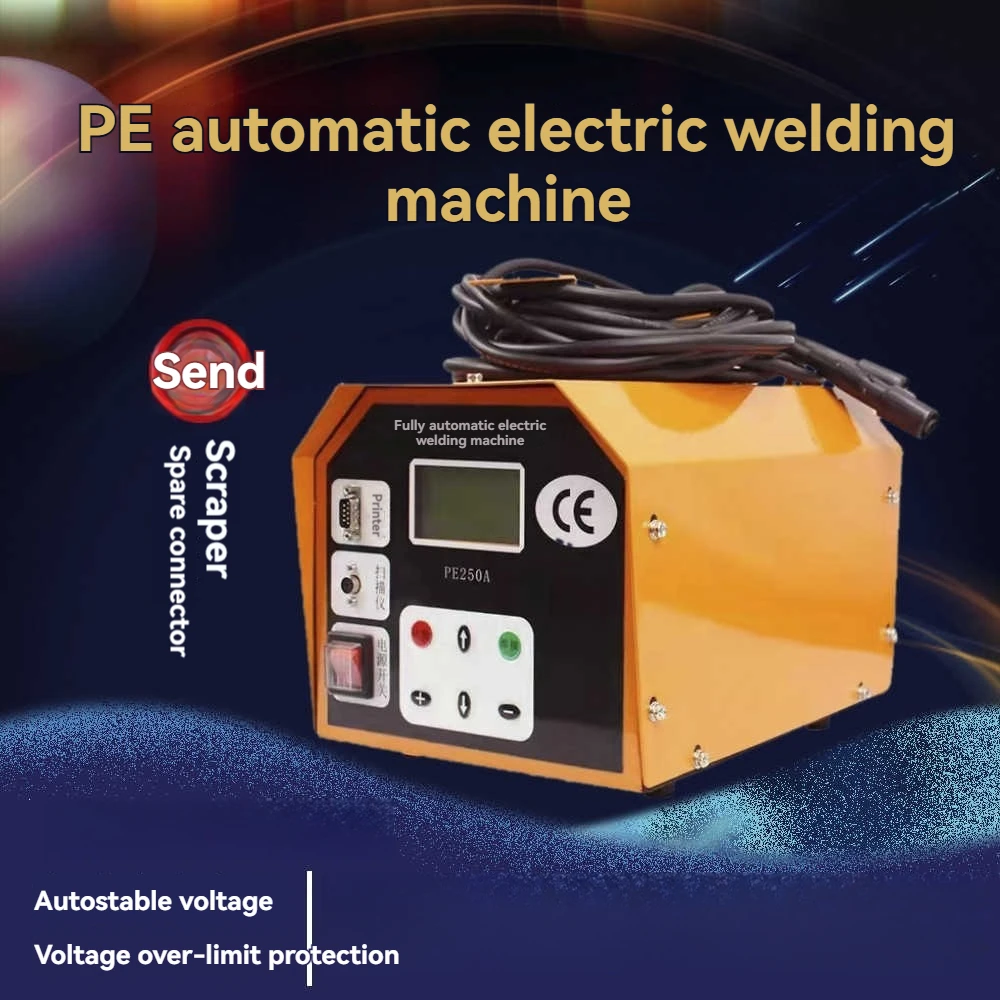 PE Tube Hot Melt Welder Electrofusion Welder Fully Automatic Pipeline Welding Machine Applicability Safe Welder