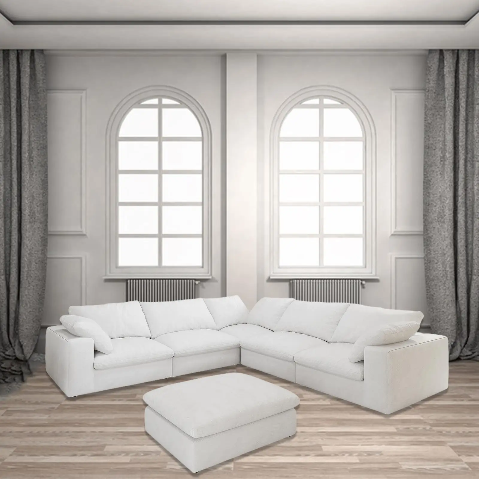 Oversized 160" Clou… - image