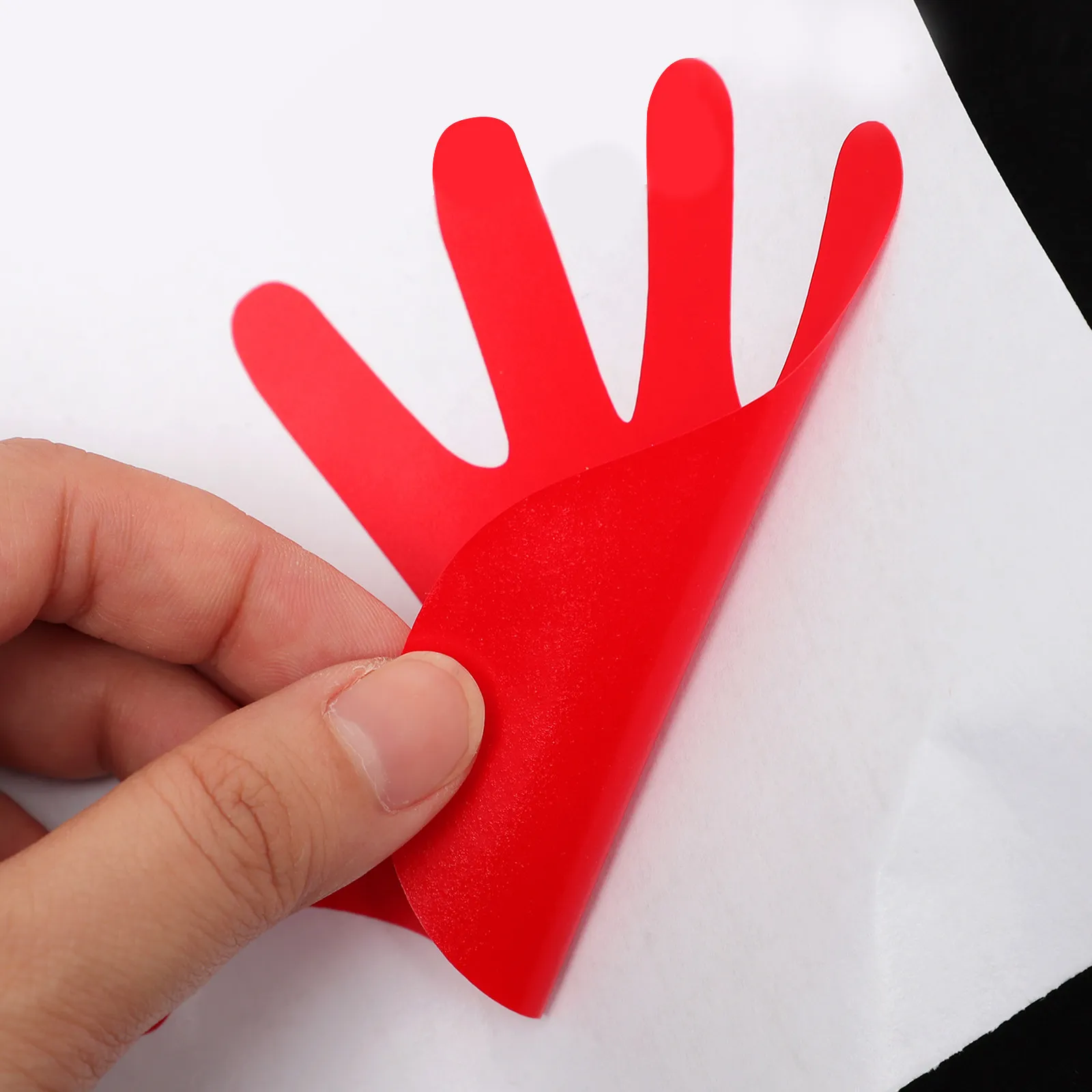 30 paires d'autocollants adhésifs pour sol, empreintes de mains et de pieds, autocollants en vinyle pour salle de classe préscolaire, crèche, salle de jeux, mur sensoriel