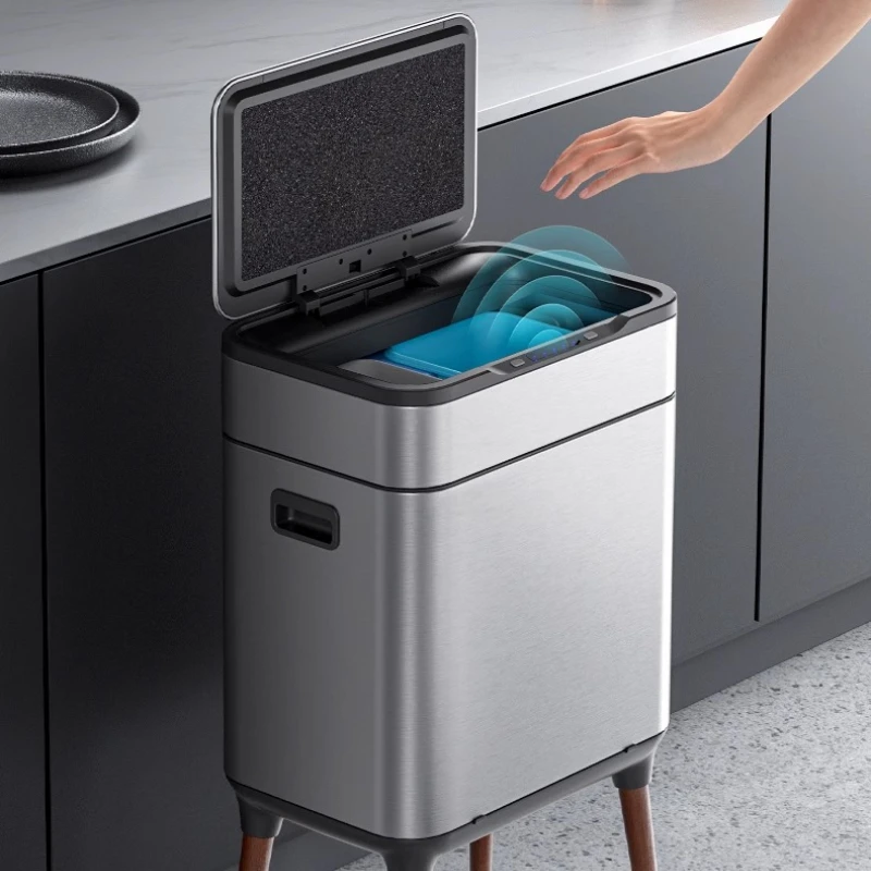 

Intelligent sensor classification, trash can household, stainless steel