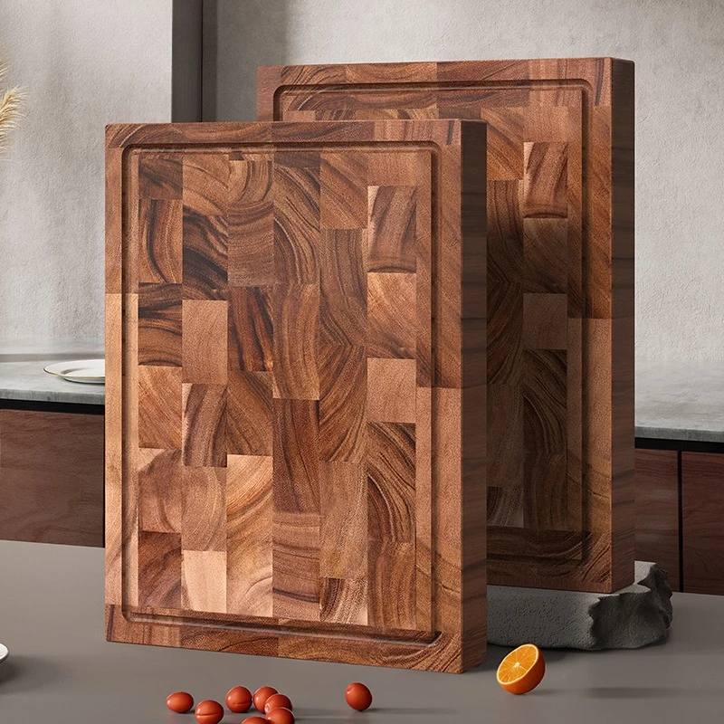 

Kitchen walnut large cutting board set, custom meat deli board vegetables, acacia mini cutting board