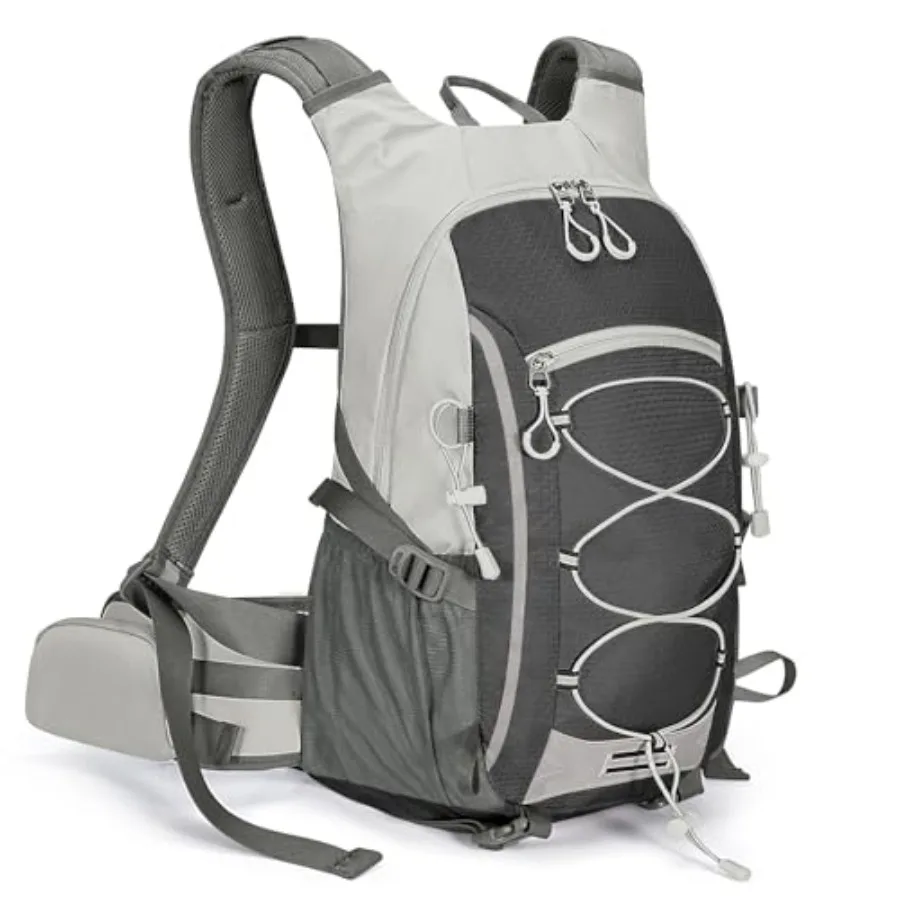 

28L Hiking Backpack with Rain Cover Lightweight Hiking Daypack for Travel Camping Outdoors Knapsack for Men Women