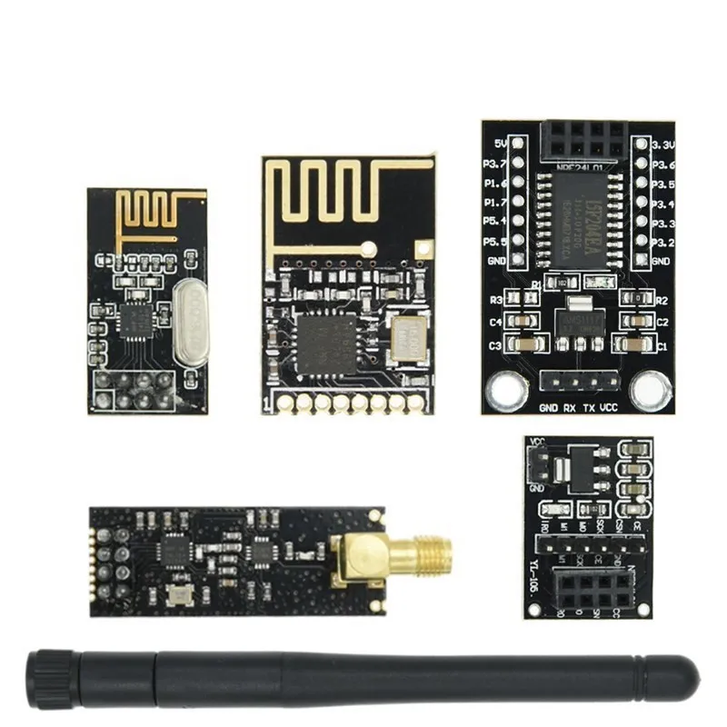 NRF24L01 + 2.4G sans fil module de transmission de données 2.4GHz NRF24L01 version mise à niveau NRF24L01 + PA + LNA 1000 mètres pour Arduino