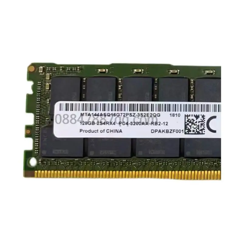 original 100% authentique   128G 2S4RX4 PC4-3200AA DDR4 ECC REG RDIMM