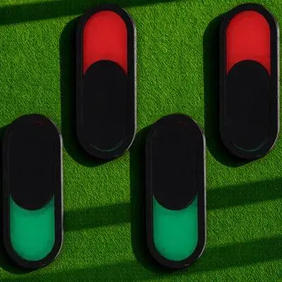 

4Pcs Organic Glass Door Signs Vacant Occupied Slider Indicators for Office Toilet Meeting Room Privacy Meeting Door Sign